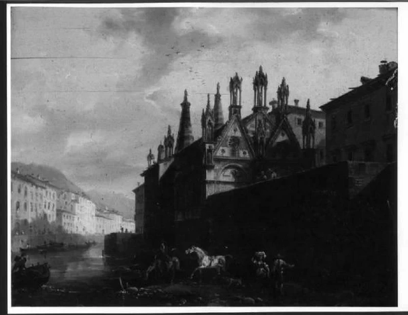  112-Città con figure - Pinacoteca Ambrosiana 